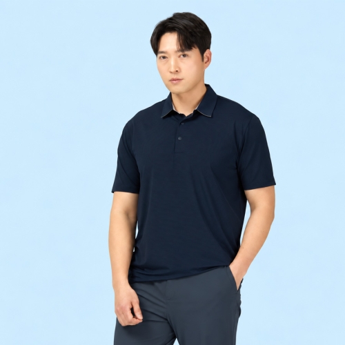 T-266 퀵 드라이 아쿠아 냉감 반팔 카라티 여름 작업복 단체복