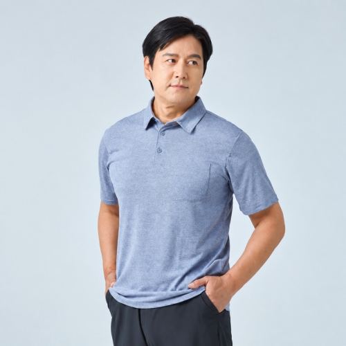 T-211 T-212 자카드 통기성 반팔 카라티 여름 작업복 단체복