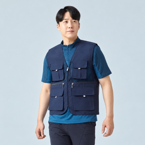 A-955 A-956 A-957 A-958 메쉬 작업조끼 여름 망사조끼 단체복