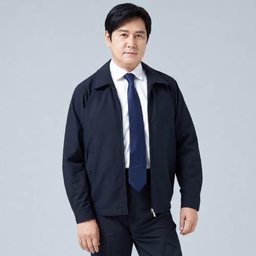 A-50 울가공 TR 작업점퍼 생활방수 춘하 근무복 단체점퍼