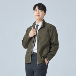 A-441 A-442 스트레치 작업점퍼 히든메쉬 생활방수 춘하 단체복