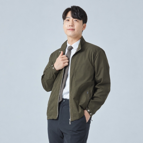 A-441 A-442 스트레치 작업점퍼 히든메쉬 생활방수 춘하 단체복