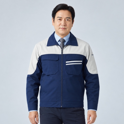 A-735 A-736 춘하 TR 쉐도우 작업점퍼 여름 단체 근무복