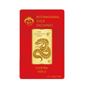2025 SNAKE 골드바 (뱀) 레드카드