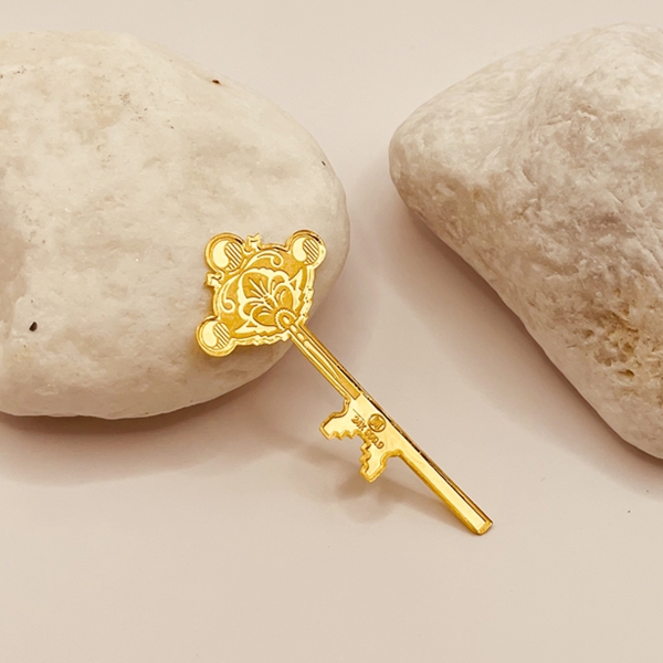 (999제품) 플랫 황금 열쇠 0.5g