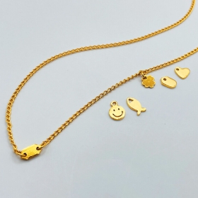(999제품) 심플 참(5종) 순금 목걸이 7.5g ~ 18.75g