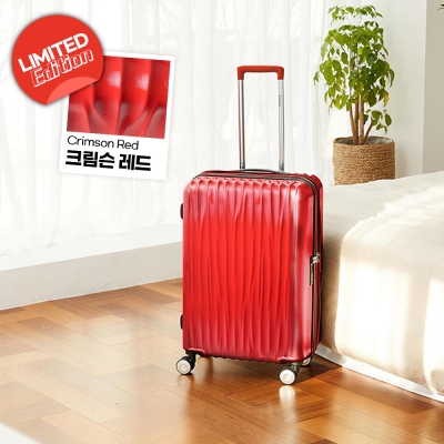 벤토사 인피오르 K3 프라임 확장형 캐리어 24인치 리미티드에디션 크림슨 레드