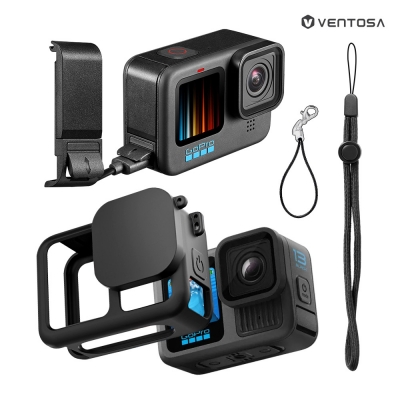 벤토사 고프로 히어로13 12 11 10 9 보호 슬리브 실리콘케이스+배터리커버