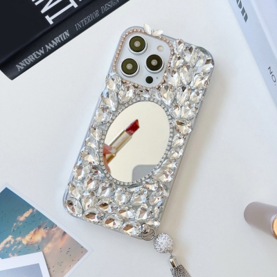 벤토사 아이폰 큐빅 크리스탈 거울 미러 케이스 VTS-CJCMC