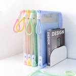 [오아트] A4 반투명 클립 지퍼 파일(4종 택1/신학기/학습지 정리)