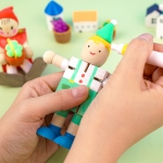 [오아트] 움직이는 나무 인형(목각인형/관절인형/장식품/KC인증)
