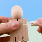 [오아트] 움직이는 나무 인형(목각인형/관절인형/장식품/KC인증)
