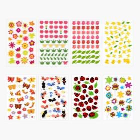 봄 펠트 스티커(8종 택1)