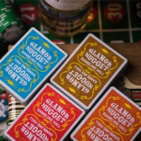 글래머 너겟 다크레드/오렌지/커피/블루 (Glamor Nugget playing cards)