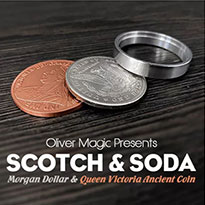 스카치 앤 소다 모건 달러Ver.(Scotch & Soda Morgan Dollar and Queen Victoria Ancient Coin)
