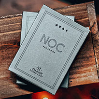 녹 프로 2021 덱 그레이 스톤(NOC Pro 2021 Gray Stone Playing Cards)