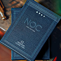 녹 프로 2021 덱 네이비 블루(NOC Pro 2021 Navy Blue Playing Cards)