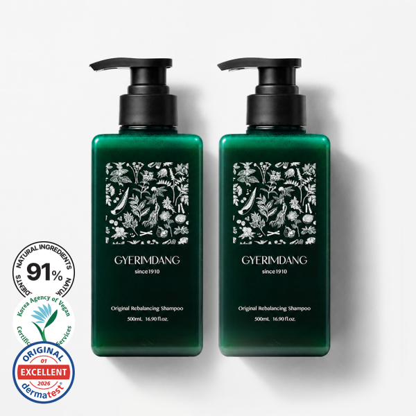 계림당 프리미엄 샴푸 천연 한방 두피 탈모샴푸 1+1 (500ml x 2ea)