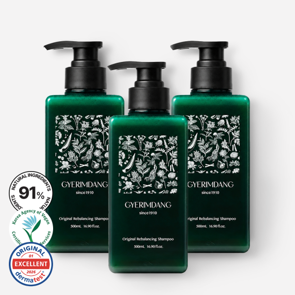 계림당 프리미엄 샴푸 천연 한방 두피 탈모샴푸 1+1+1 (500ml x 3ea)