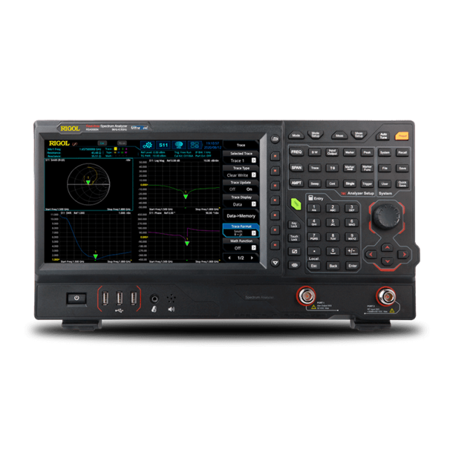 RSA5065N RIGOL REAL-TIME SPECTRUM ANALYZER | 리골 실시간 스펙트럼분석기 | 9 kHz ~ 6.5 GHz | TG&middot;VNA 모드 내장 | 실시간 대역폭 25MHz (옵션 40MHz)