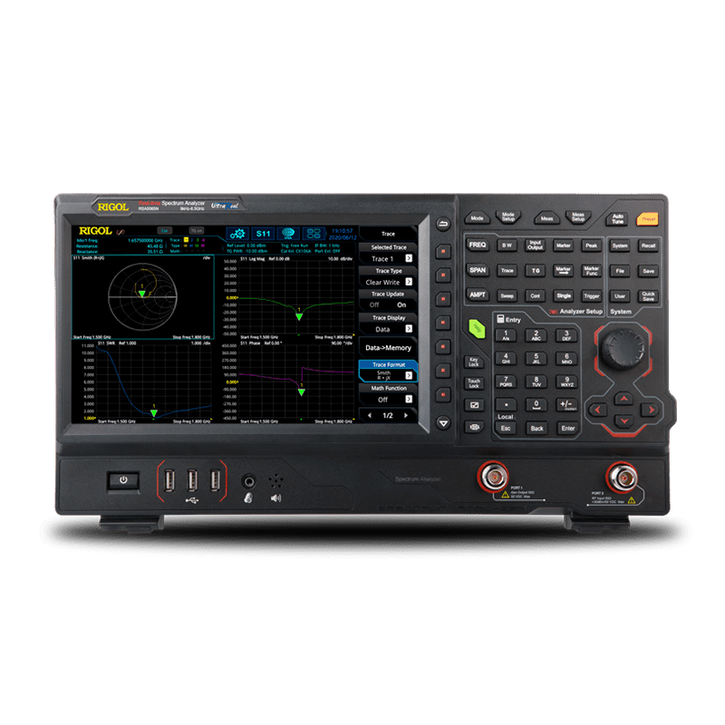 RSA5065N RIGOL REAL-TIME SPECTRUM ANALYZER | 리골 실시간 스펙트럼분석기 | 9 kHz ~ 6.5 GHz | TG&middot;VNA 모드 내장 | 실시간 대역폭 25MHz (옵션 40MHz)