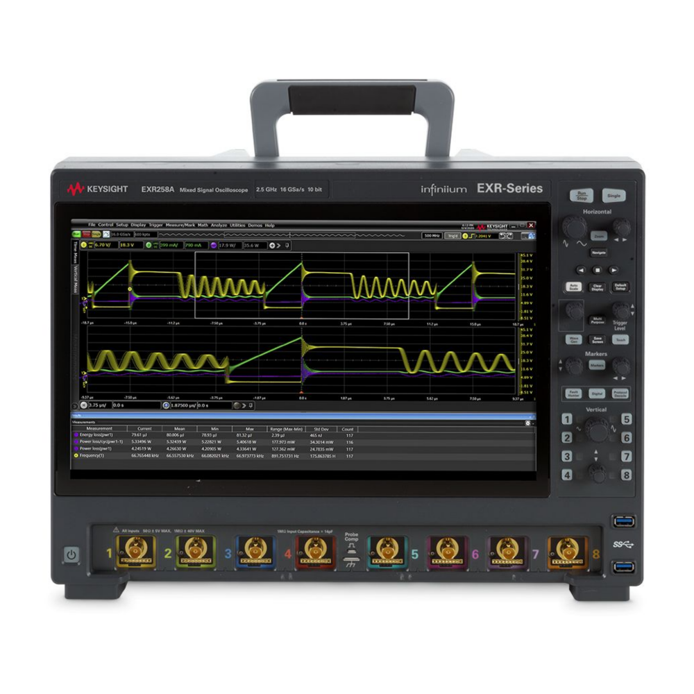 EXR208A | 키사이트 EXR-시리즈 | 오실로스코프 | Keysight | 2 GHz | 8 CH