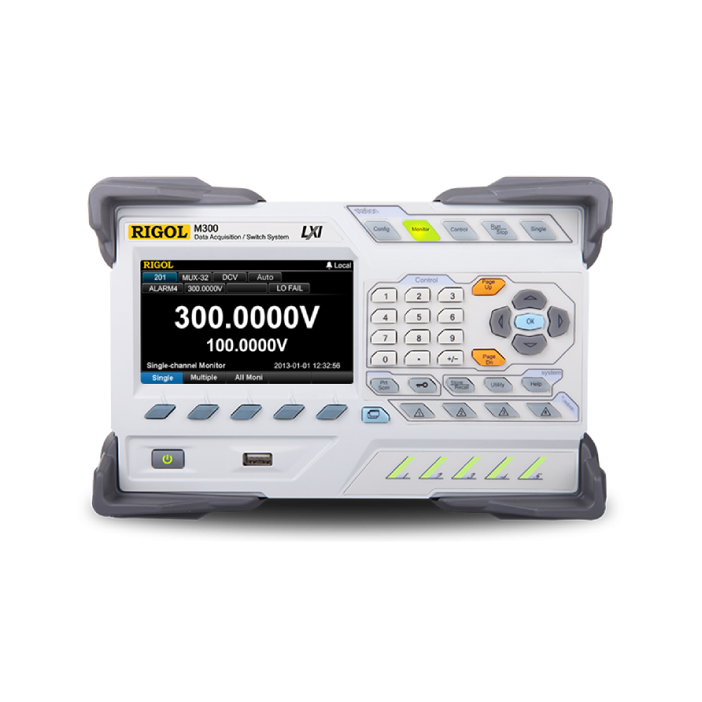 M301 | 리골 M300 시리즈 | 데이터로거 | DAQ | 본체, DMM모듈 | Rigol | 멀티채널 측정 | 전압, 주파수, 저항 측정