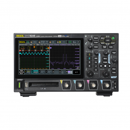 DHO924S | 리골 DHO900 시리즈 | 포터블 오실로스코프 | Rigol | 250Mhz | 4CH | 1.25GSa/s | 50Mpts | 내장신호소스