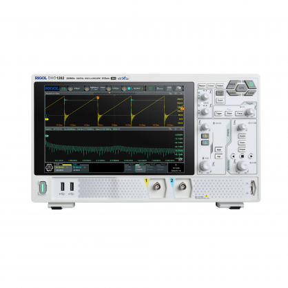 DHO1202 | 리골 DHO1000 시리즈 | 오실로스코프 | Rigol | 200Mhz | 2CH | 2GSa/s | 100Mpts(옵션)