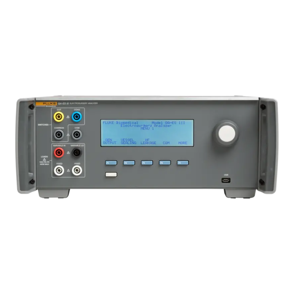 중고 FLUKE QA-ES III Electrosurgery Analyzer, 플루크 QA-ES3 전기수술 분석기 (풀박스상태)