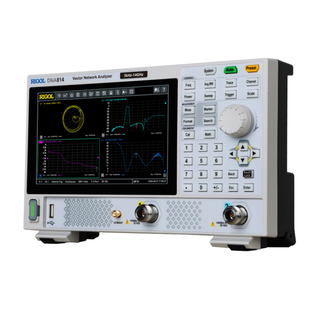 DNA814 RIGOL VNA | 리골 벡터 네트워크분석기 | 5 kHz ~ 14 GHz | 2포트