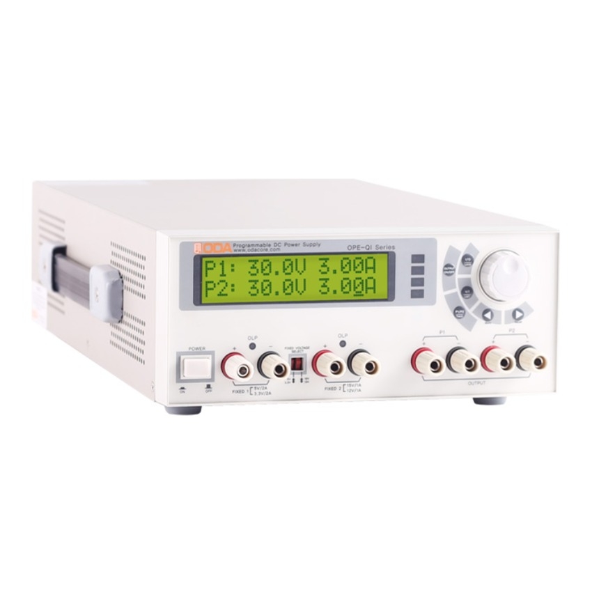 OPE-1201QI ODA 4채널 리니어 DC 전원공급기 | 오디에이 절연형 멀티 파워서플라이 | 120V 1A 가변2+고정2