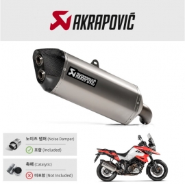 아크라포빅 V-STROM1050/XT/DE 20-24 머플러 S-S10SO18-HAFT