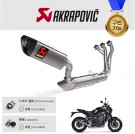 아크라포빅 MT-09 21- 풀시스템 머플러 구변가능 S-Y9R15-HAPT/1
