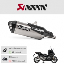 아크라포빅 혼다 포르자750 24- 슬립온 머플러(순정촉매사용) S-H7SO4-HRT/1