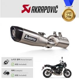 아크라포빅 Z650RS 22- 슬립온 티탄 머플러 S-K6SO8-HCQT