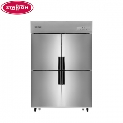 스타리온 SR-C45BI 45박스냉장고 수직 1/2냉동냉장 내부스텐