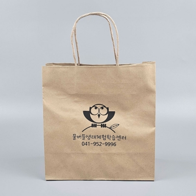 물버들생태체험학습센터크라프트쇼핑백