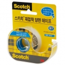3M 스카치&reg; 재접착 양면 테이프(19mm x 5M)