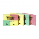 3M Post-it 노트<BR>653-4 레인보우 51x38<BR>100장*4패드 제품선택