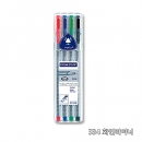 스테들러 334 화인라이너 4색 세트