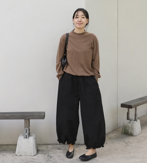 오를리 울 스웨터카멜