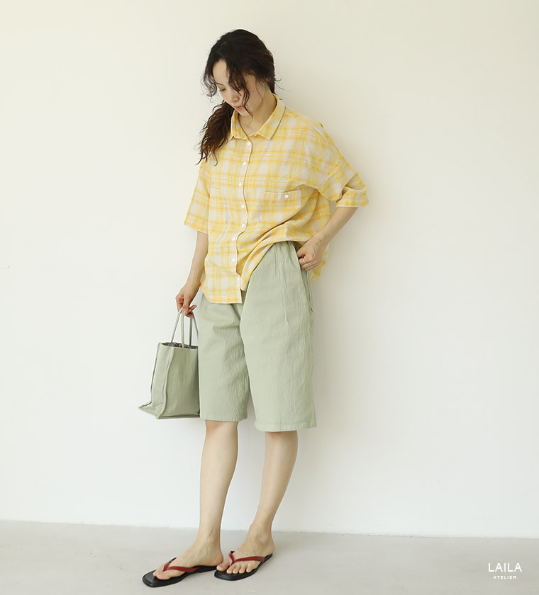 가비나 린넨 셔츠