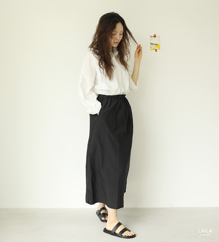 니오사 코튼 스커트