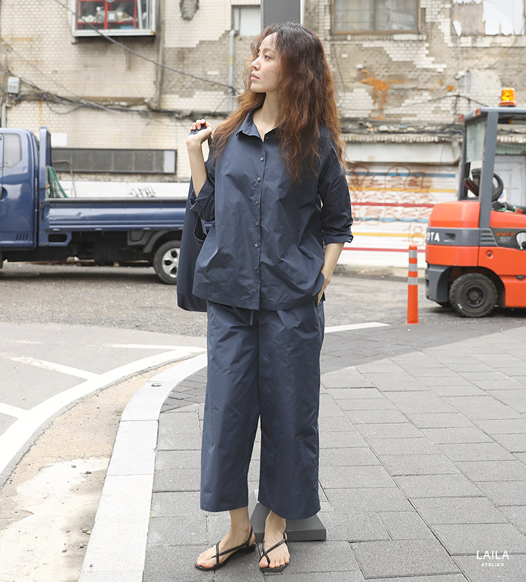 데스테 실크 셔츠
