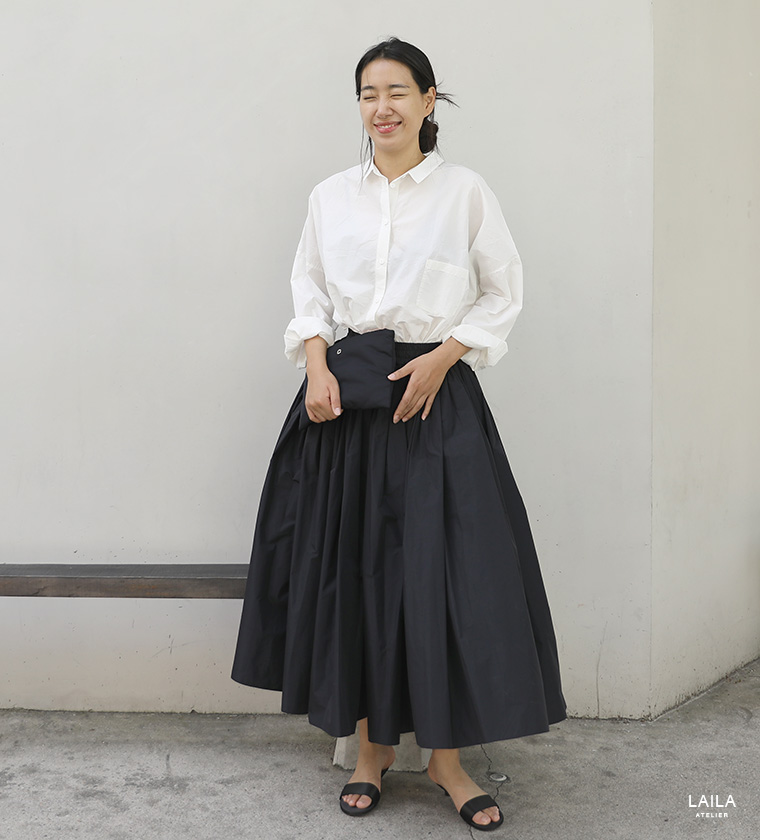 알레나 플레어 스커트