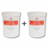 마사지 핫젤 1200g [ 1+1 총 2개 ]