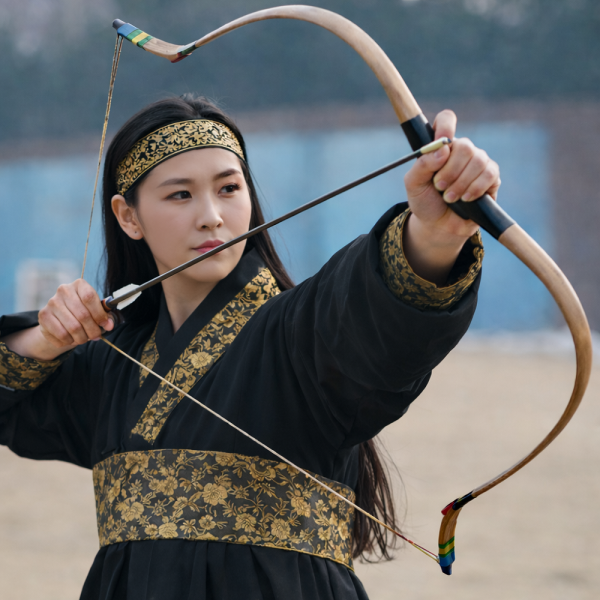 여자 궁사복 무사복 공용 전통의상 개량한복 코스프레