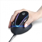 2500 DPI RGB 유선 버티컬 마우스 LCi980