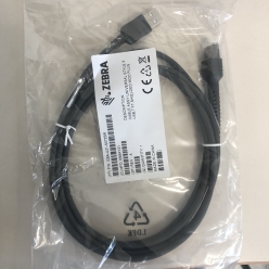제브라 호환형 USB 직선 바코드 스캐너 케이블 (2.1M)
